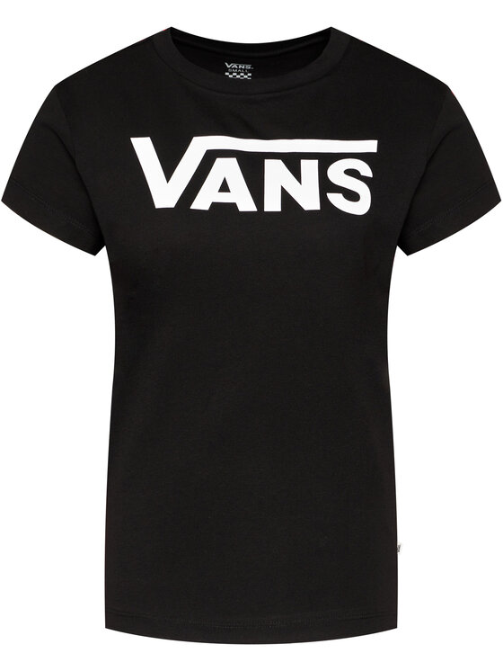 Vans Vans T-krekls Flying V Crew Tee VN0A3UP4 Melns Regular Fit