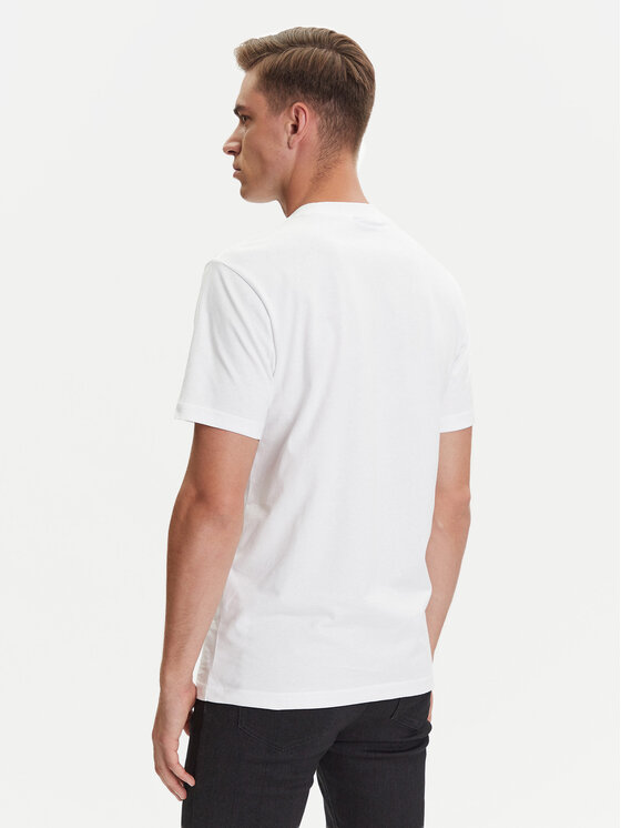 Karl Lagerfeld Jeans Karl Lagerfeld Jeans T-Shirt A3M17057 Biały Regular Fit