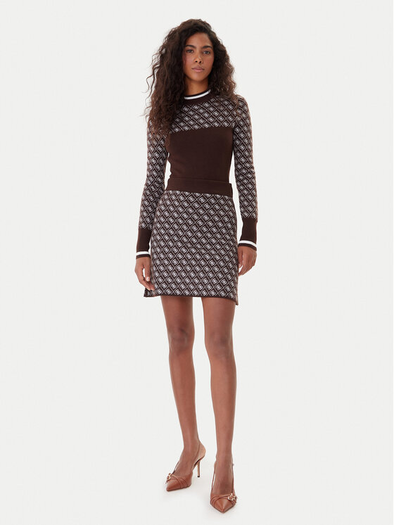 Guess Guess Светр W5BR24 Z3JD2 Коричневий Slim Fit