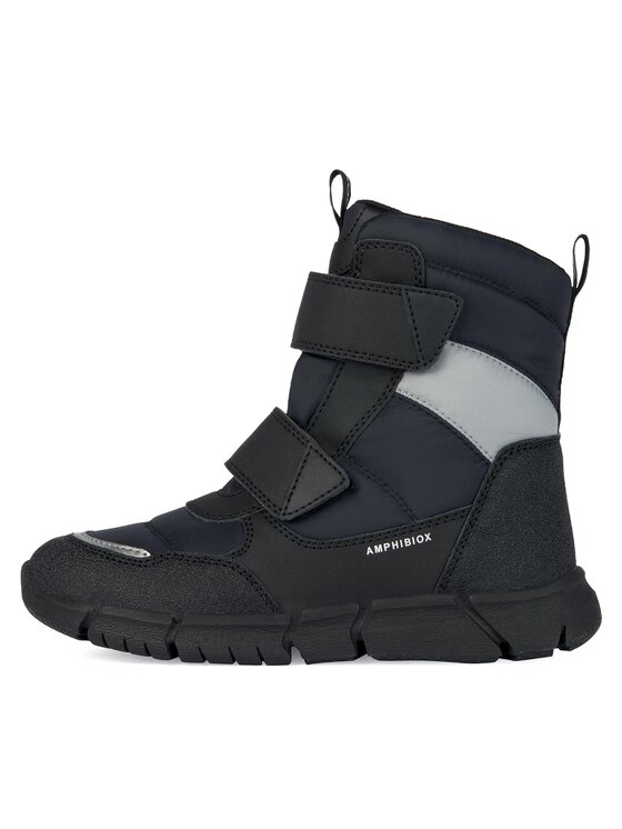 Geox Geox Μπότες Χιονιού J Flexyper Boy B Abx J169XC 0FU50 C9999 S Μαύρο