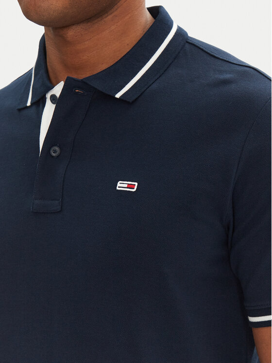 Tommy Jeans Tommy Jeans Pólóing DM0DM20745 Sötétkék Regular Fit