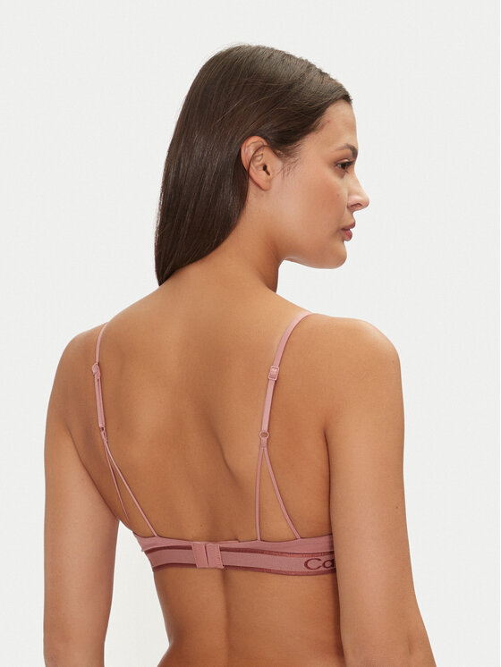 Calvin Klein Underwear Calvin Klein Underwear Biustonosz z fiszbiną 000QF7948E Różowy