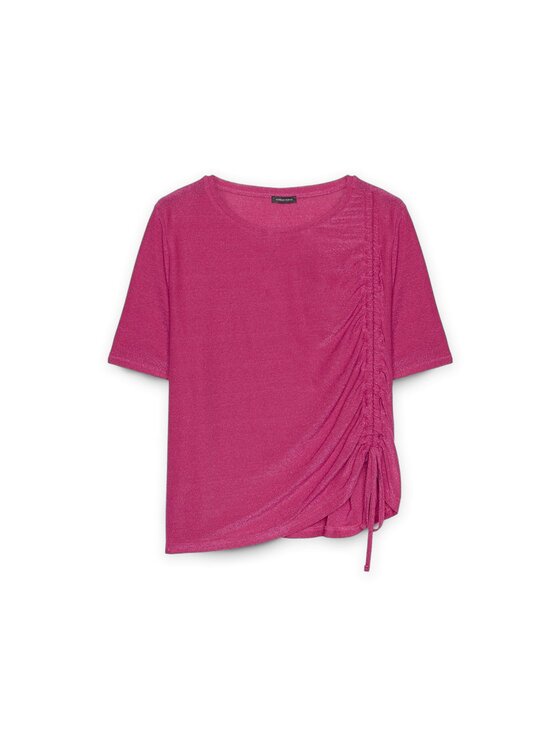 Fiorella Rubino Fiorella Rubino T-Shirt G062L008641N019 Różowy Boxy Fit