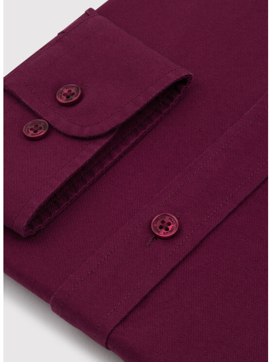 Pako Lorente Pako Lorente Koszula P26WN-1X-029 Bordowy Slim Fit