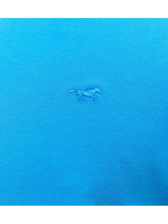 Mustang Mustang Polo Palco Blu Regular Fit
