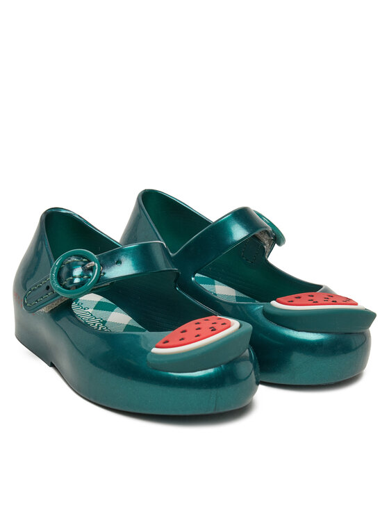 Melissa Melissa Ballerine Mini Melissa Sweet Love Picnic Bb 36009 Verde