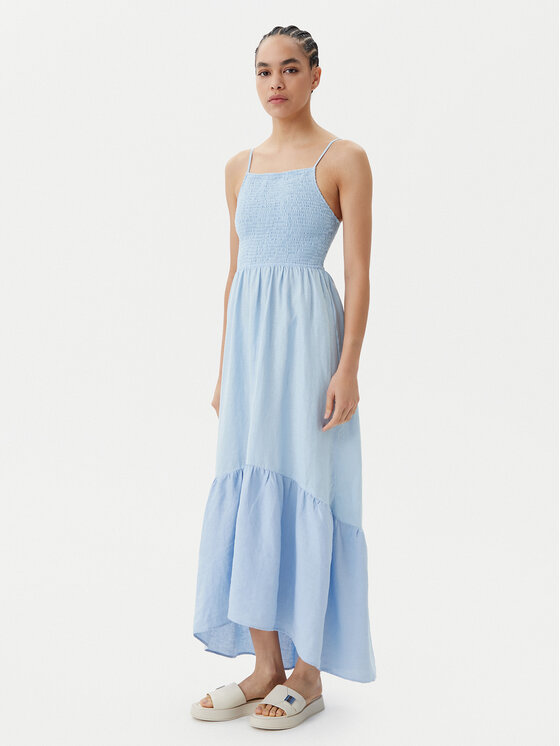 Maaji Maaji Sukienka letnia Isadora PT2123CLD005 Błękitny Regular Fit