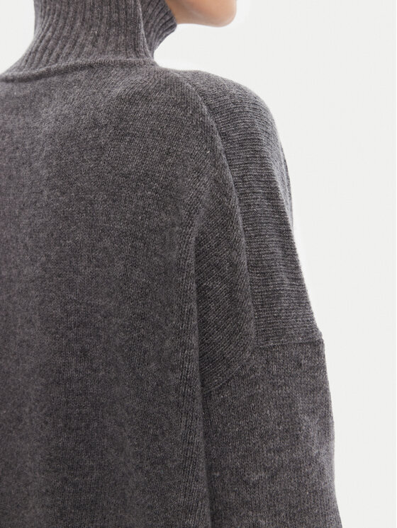 Weekend Max Mara Weekend Max Mara Rollkragenpullover Borgia 2525366112 Grau Relaxed Fit