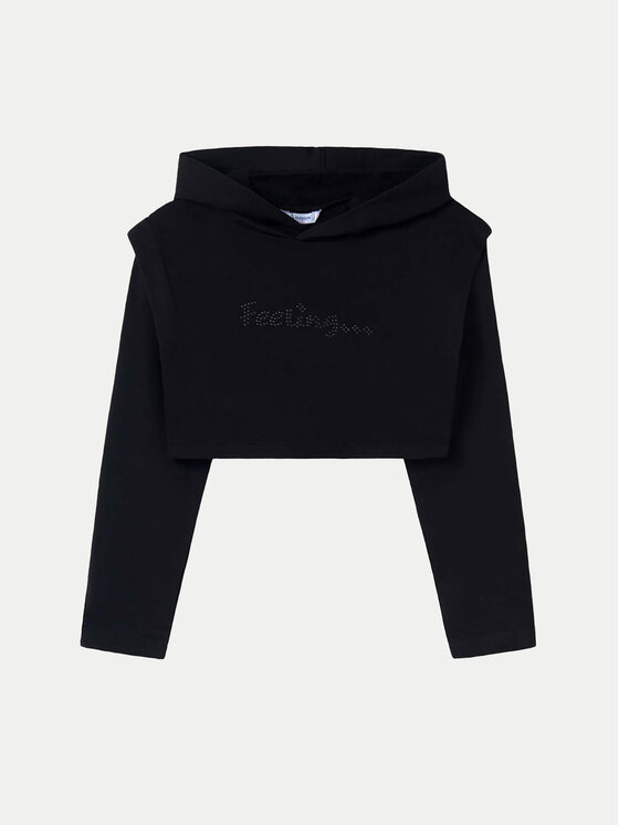 Mayoral Mayoral Completo felpa e vestito 7986 Nero Regular Fit