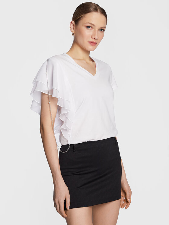 T-shirt WA3158 J5003 Bianco Regular Fit