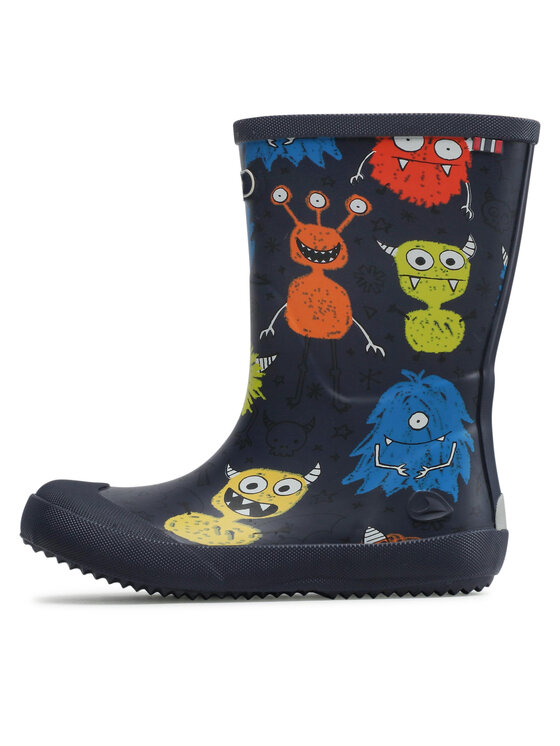 Viking Viking Cizme de cauciuc Indie Print 1-60120-550 Bleumarin
