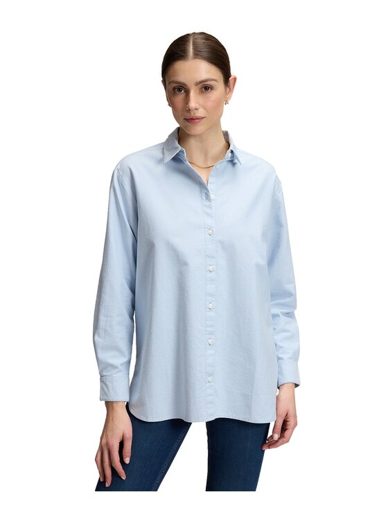 Lee Lee Koszula 112385728 Niebieski Relaxed Fit