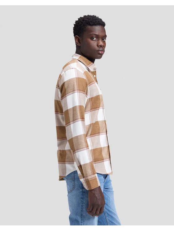 Lee Lee Koszula SURE SHIRT Biały Regular Fit