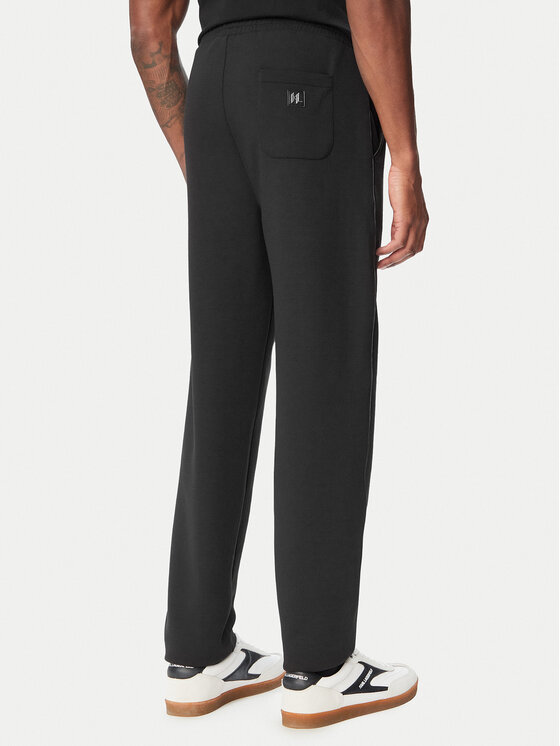 KARL LAGERFELD KARL LAGERFELD Jogginghose 705015 564902 Schwarz Regular Fit