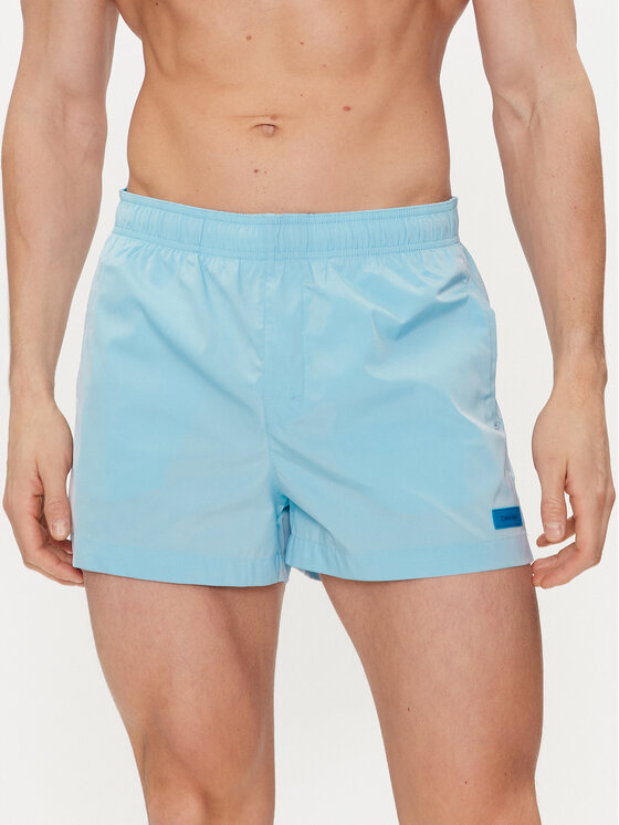 Calvin Klein Swimwear Pantaloni scurți pentru înot KM0KM00941 Albastru Regular Fit