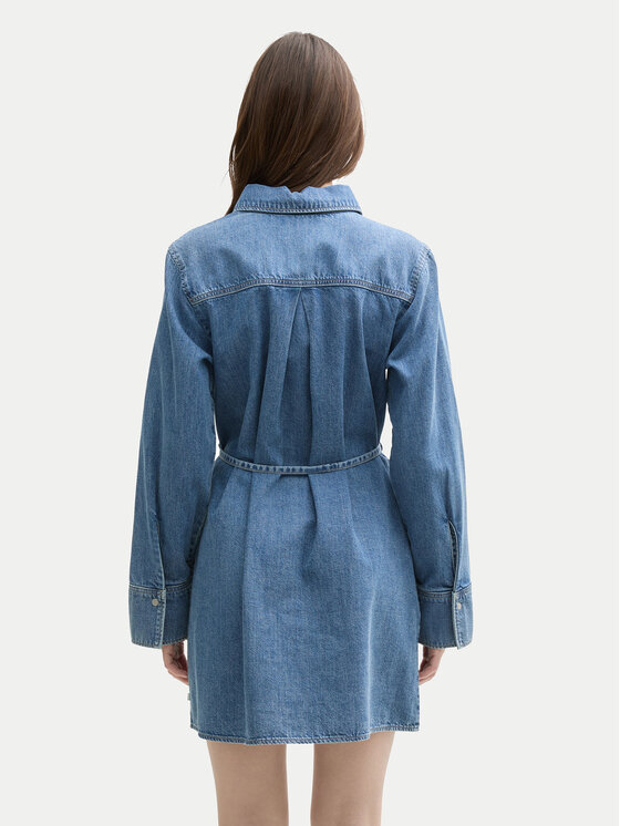 Tom Tailor Denim Tom Tailor Denim Jeans haljina 1045461 Plava Regular Fit