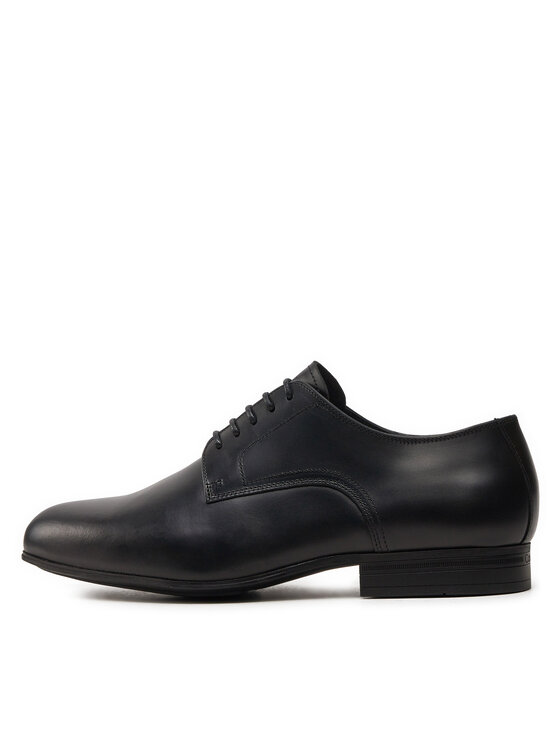 Calvin Klein Calvin Klein Nizki čevlji Derby HM0HM01504 Črna