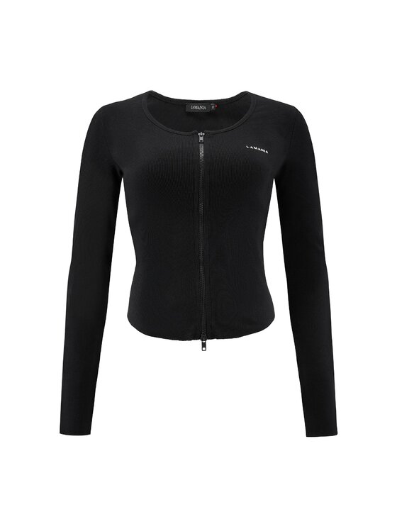 La Mania La Mania Felpa VIRGINA 2 Nero Active Fit