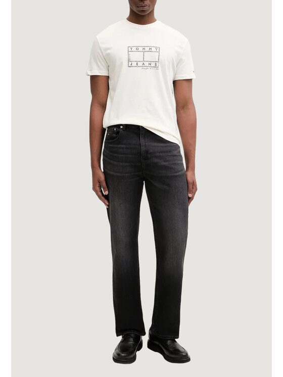 Tommy Jeans Tommy Jeans T-shirt DM0DM22317 Bianco Casual Fit