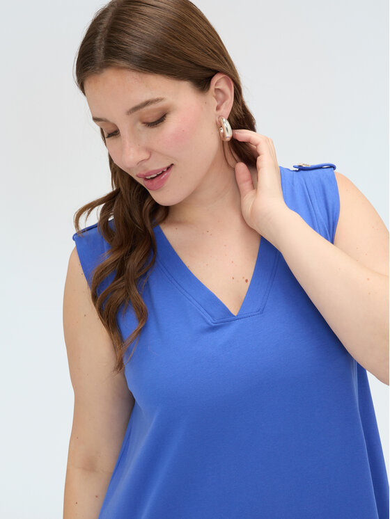 Fiorella Rubino Fiorella Rubino Sukienka wieczorowa 7808L001250N024 Turkusowy Regular Fit