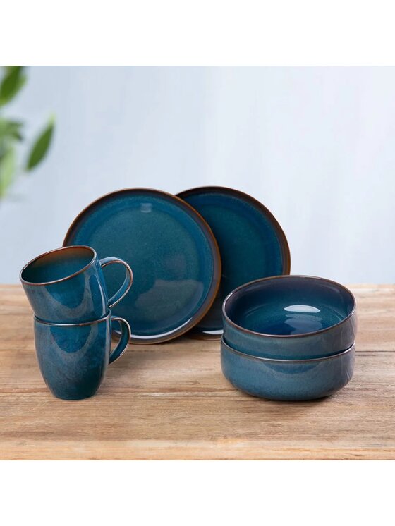 Villeroy & Boch Villeroy & Boch Miska Crafted Denim Villeroy & Boch Brązowy