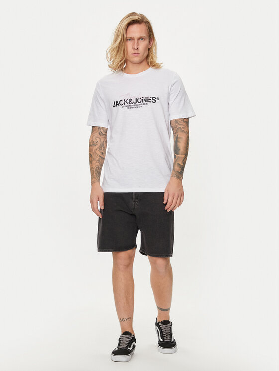 Jack&Jones Jack&Jones T-shirt Joraruba 12255452 Bijela Standard Fit