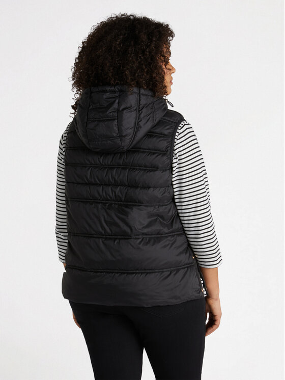 Fiorella Rubino Fiorella Rubino Bezrękawnik F039L000050N033 Czarny Regular Fit