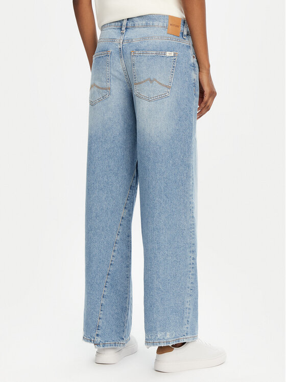 Mustang Mustang Jeans hlače Medley 1016216 Modra Wide Leg