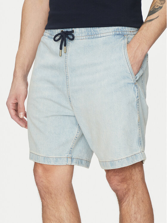 Guess Jeans Guess Jeans Pantaloni scurți de blugi M5GD35 D5M51 Albastru celest Regular Fit
