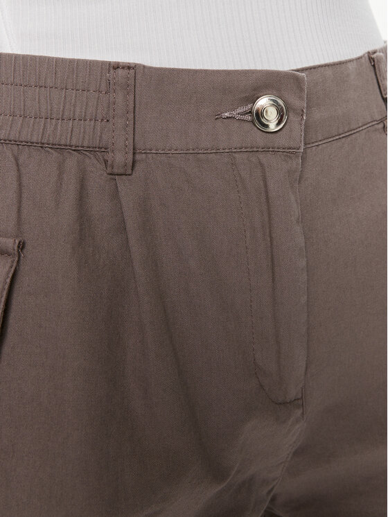 Brave Soul Brave Soul Pantaloncini di tessuto LSRT-272ELAINEGR Grigio Straight Fit