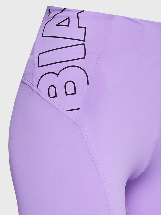 NEBBIA NEBBIA Leggings 44314 Ljubičasta Slim Fit