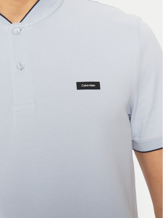 Calvin Klein Calvin Klein Polo K10K114139 Niebieski Regular Fit