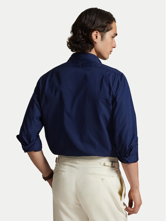 Polo Ralph Lauren Polo Ralph Lauren Πουκάμισο 710P01396003 Σκούρο μπλε Custom Fit