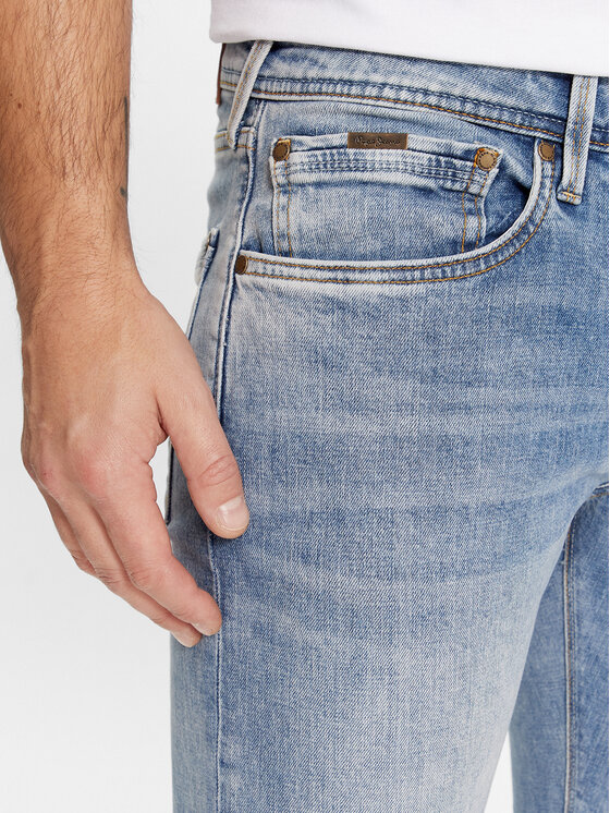 Pepe Jeans Pepe Jeans Jeans hlače PM207390MN5 Modra Slim Taper Fit