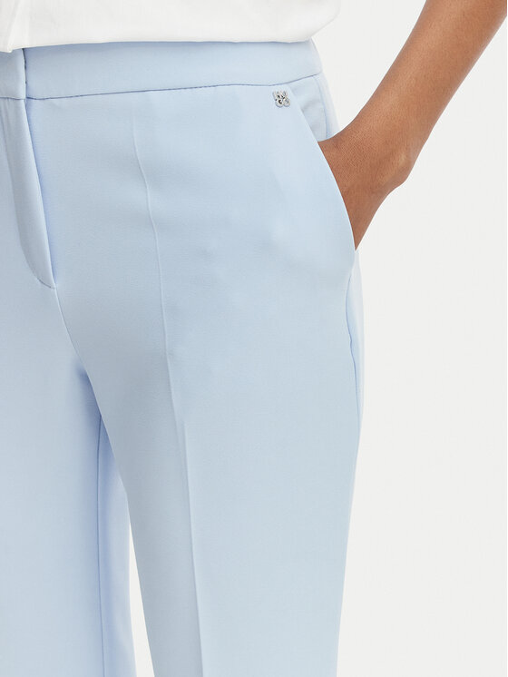 HUGO HUGO Medžiaginės kelnės Hagonia-1 50539991 Mėlyna Slim Fit