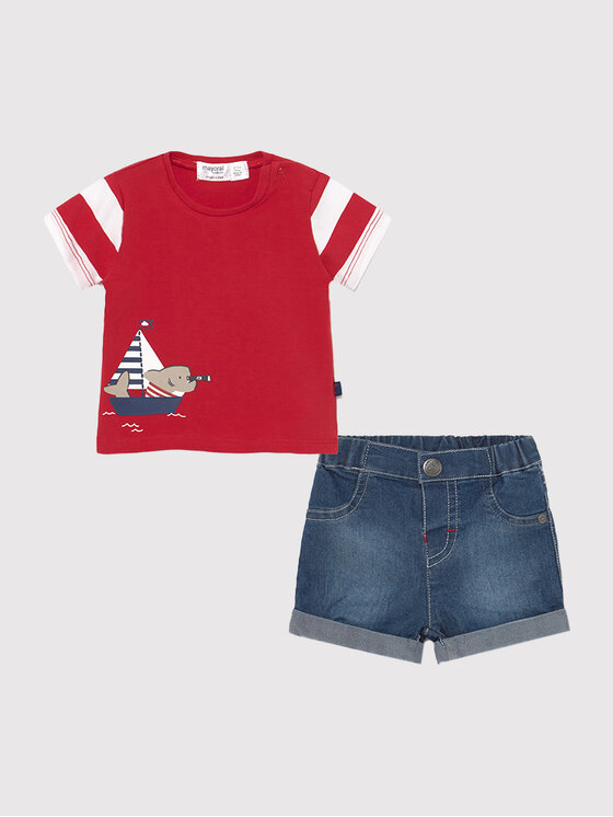 Completo T-shirt e pantaloncini 1219 Multicolore