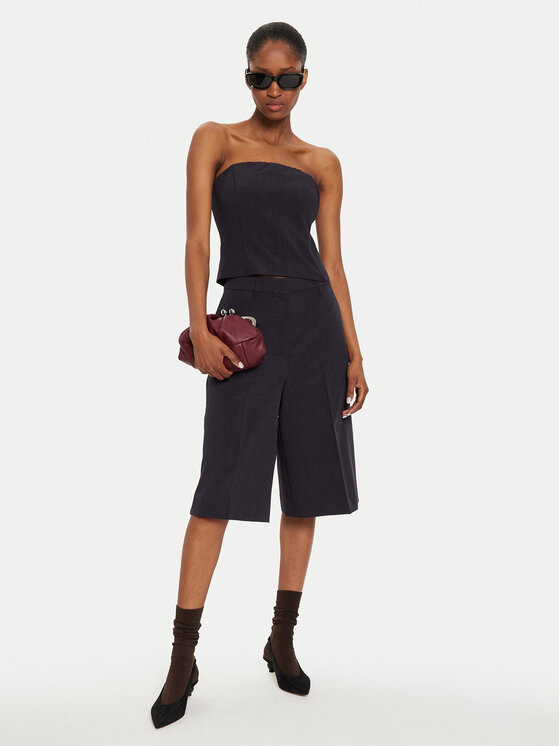 Herskind Herskind Bermudų šortai Maxime 5219519 Tamsiai mėlyna Relaxed Fit