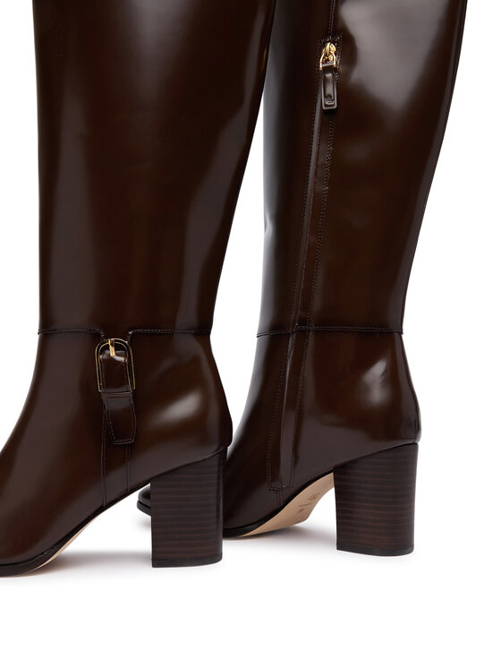 LAUREN RALPH LAUREN LAUREN RALPH LAUREN Kozaki Rlyn Bk T Hl Bo Tal 802P12879002 Brązowy ciemny