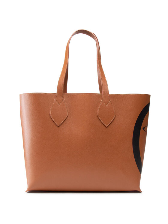 Trussardi Trussardi Τσάντα Logo Pop Shoping 75B01065 Καφέ