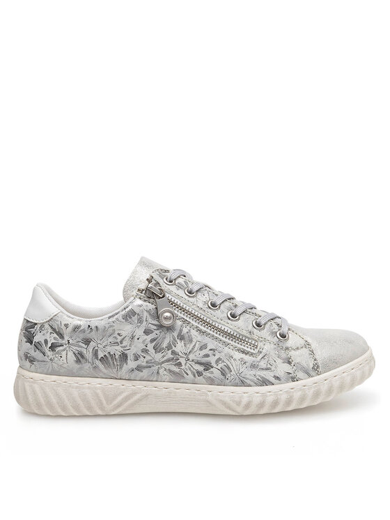 Rieker Rieker Halbschuhe N0900-90 Silberfarben