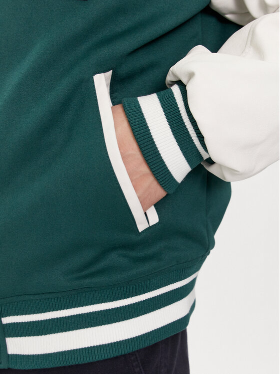 Guess Guess Куртка бомбер Bear Varsity J M4RL44 KCD20 Зелений Regular Fit