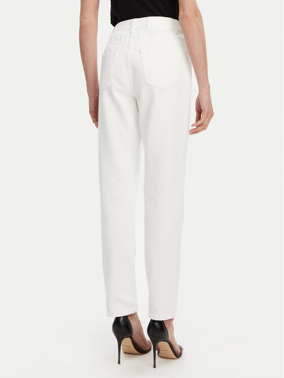 ACCESS FASHION ACCESS FASHION Jeansy 53-8024-581 Bílá Straight Leg