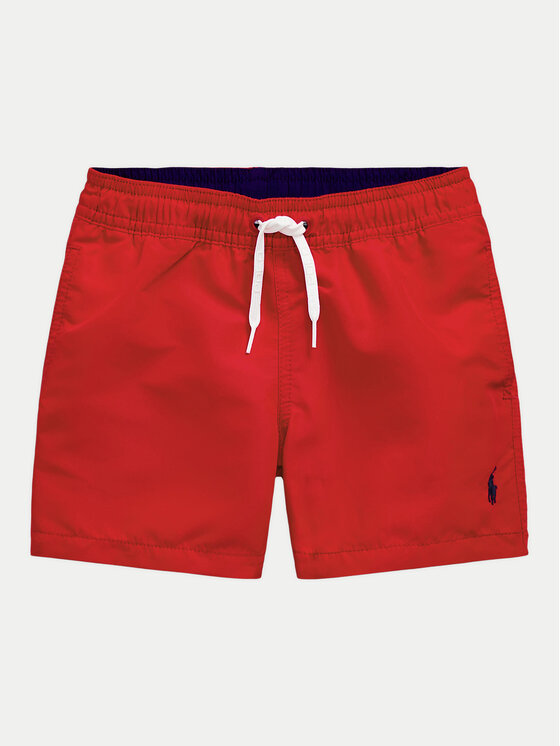 Polo Ralph Lauren Badeshorts - Kinderkleidung, Größe 6Y Rot 322957810001