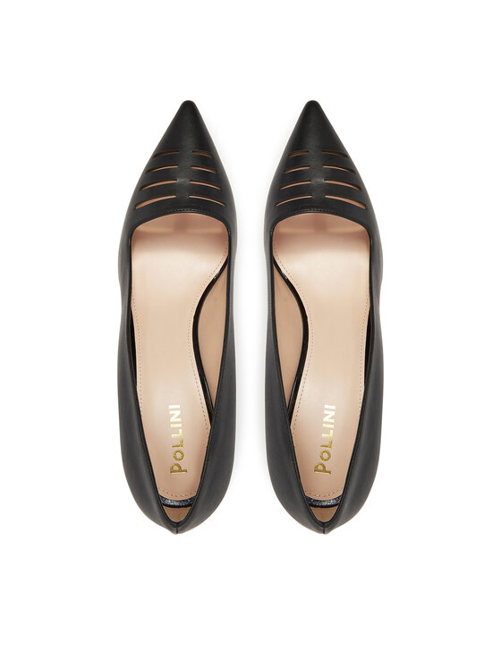 Pollini Pollini Czółenka PA10145C0MPA200A Czarny