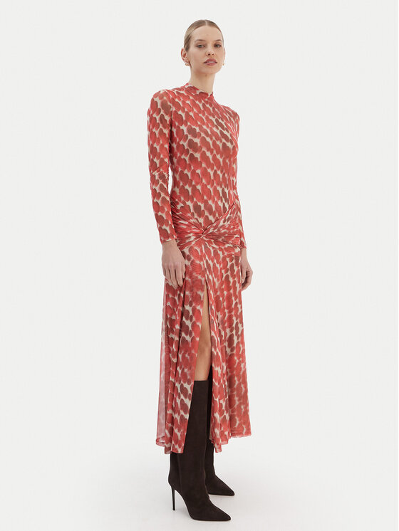 Bardot Bardot Hétköznapi ruha Lea 58853DB9 Piros Slim Fit