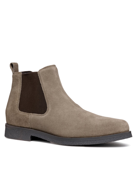 Geox Geox Боти тип челси Uomo Claudio U2658A 00022 C1018 Сив