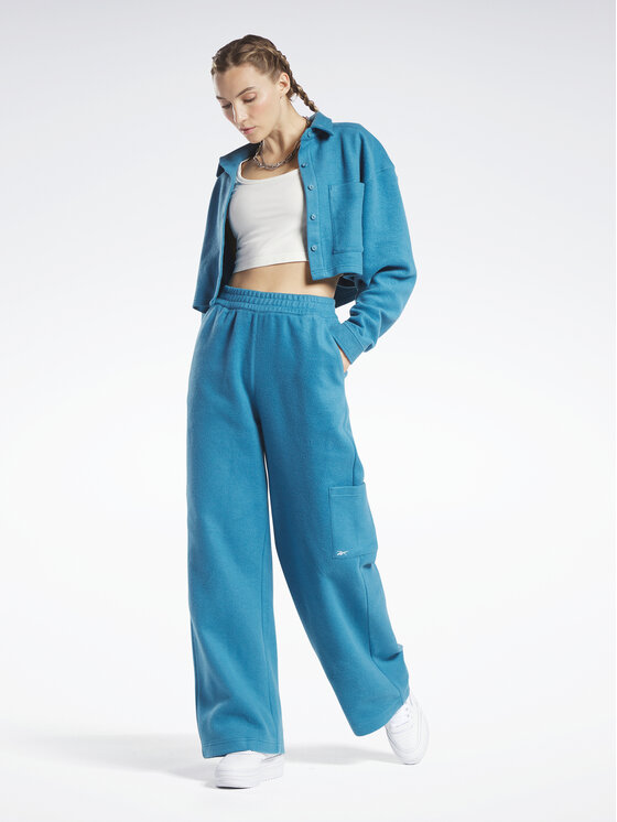 Reebok Reebok Bluză Reebok Classics Reverse Fleece Layer HS0389 Albastru