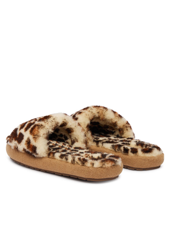 EMU Australia EMU Australia Пантофи Mckay Leopard W13203 Кафяв