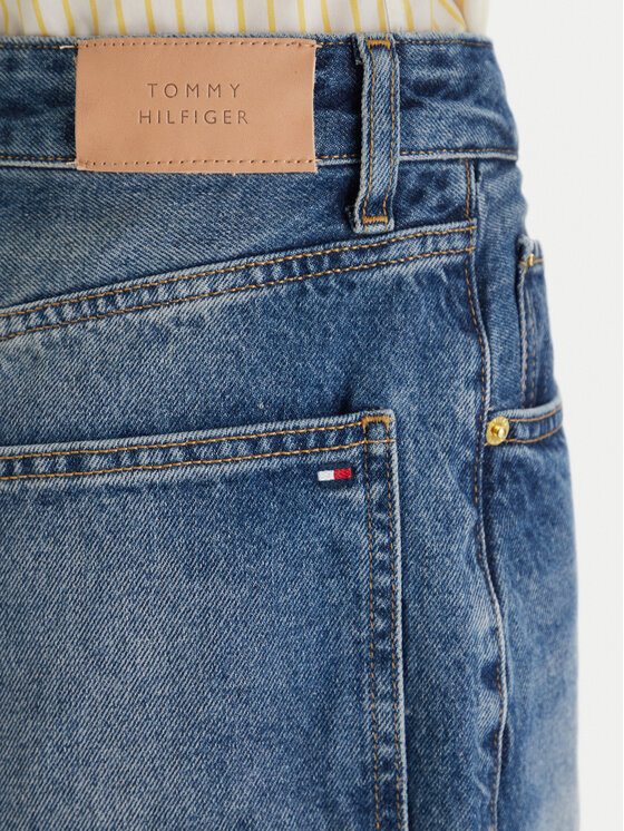 Tommy Hilfiger Tommy Hilfiger Τζιν WW0WW48535 Μπλε Barrel Fit