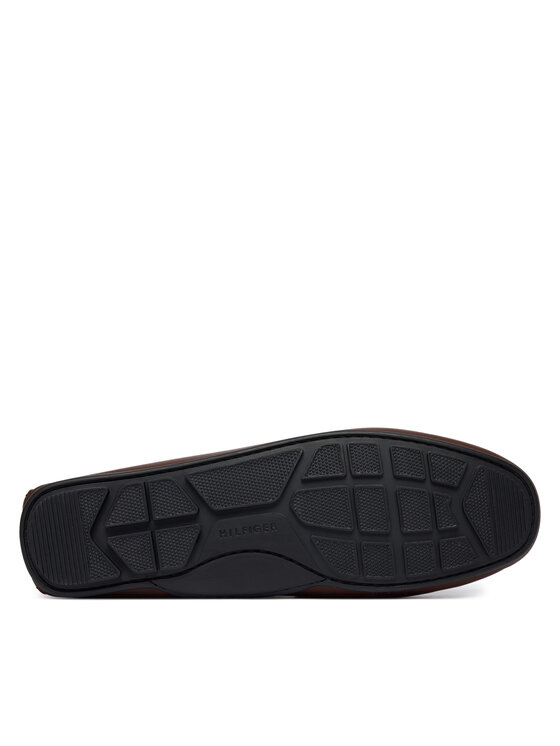 Tommy Hilfiger Tommy Hilfiger Mocasini Core Hilfiger Leather Driver FM0FM05790 Maro